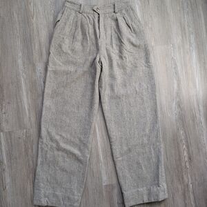 Vintage - Women's Wool Gray Trousers